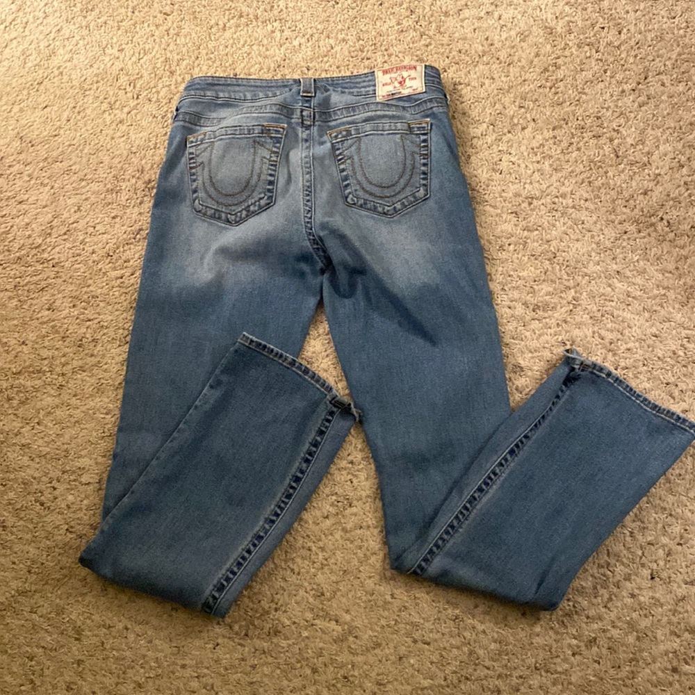 EUC True Religion Slim Boot Jeans, Size 31 (12)
